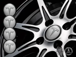 Tesla Design Décalque Roue Couvre-Dôme Personnalisé